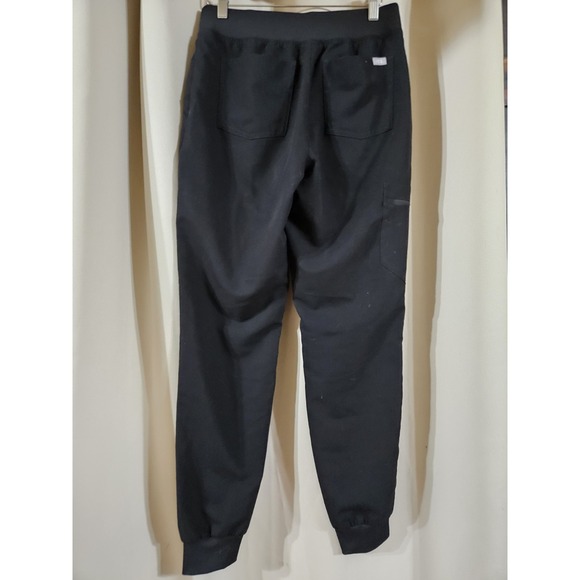 FIGS Women's Scrub Pants Lot Of 2 Size Small/Tall Gray Black Straight Leg Jogger - Picture 5 of 5